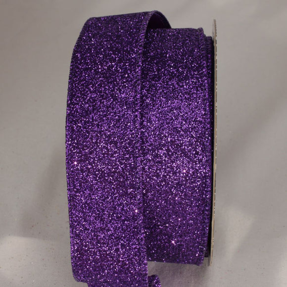 Purple Holiday Sparkle Ribbon