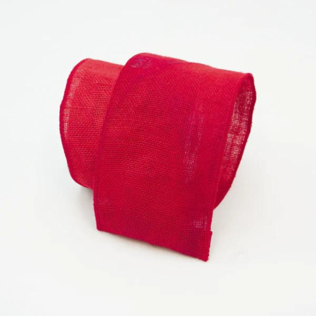 Bright Burlap Ribbon, 1.5