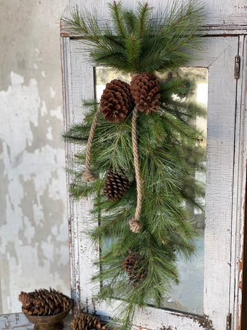 Green and Brown Cedar Grove Pine Drop