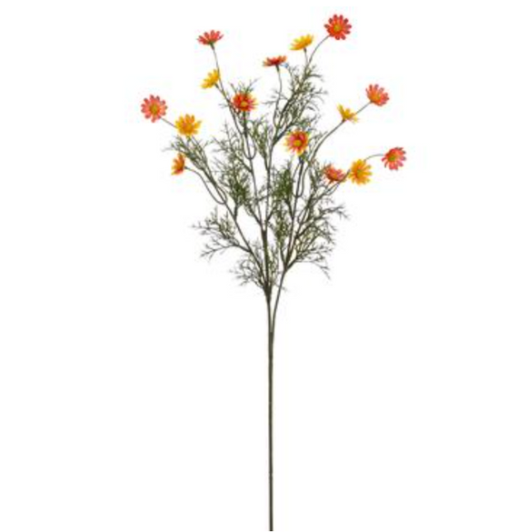 Yellow Orange Daisy Spray