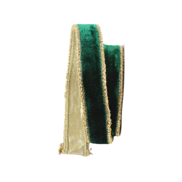 Emerald Royal Velvet Ribbon