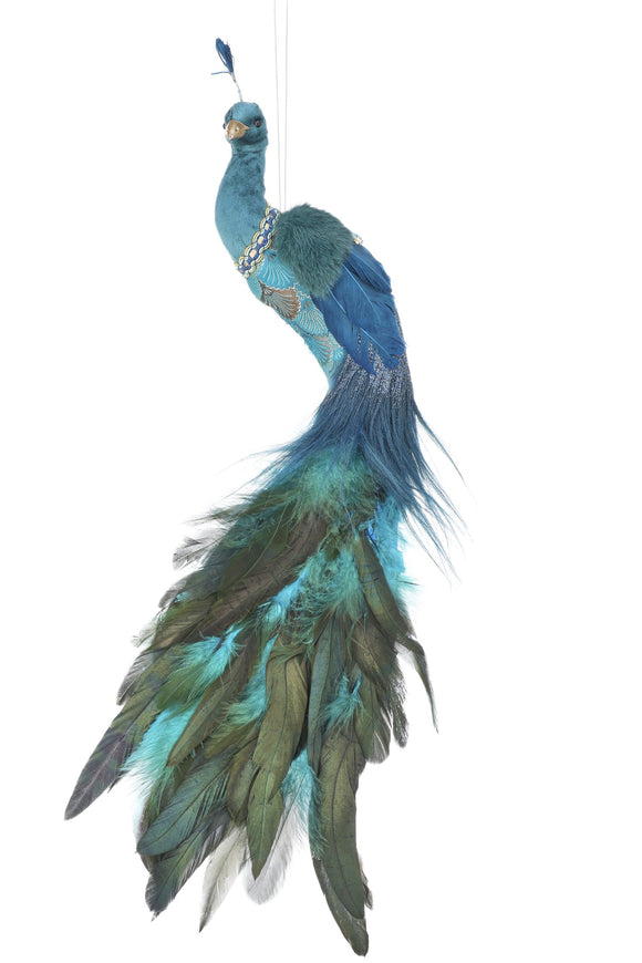 Peacock Feather And Velvet Royal Peacock 
