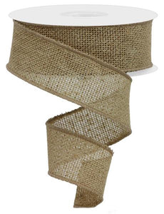Roll of Light Beige Ribbon