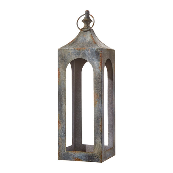 Grey open lantern