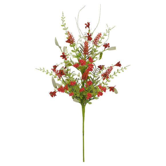 Red and Green Lavender Berry Spray