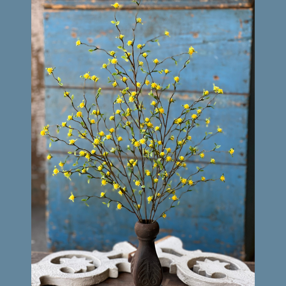 Spray of Yellow Colored Flowers