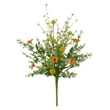 Yellow wildflower spray