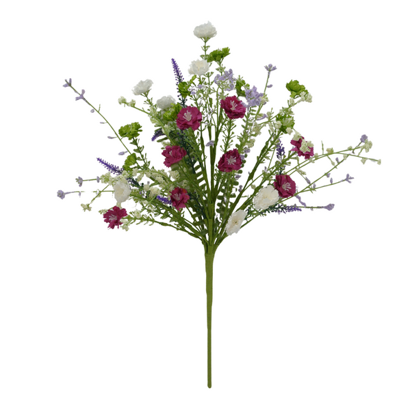 Multi color wildflower spray
