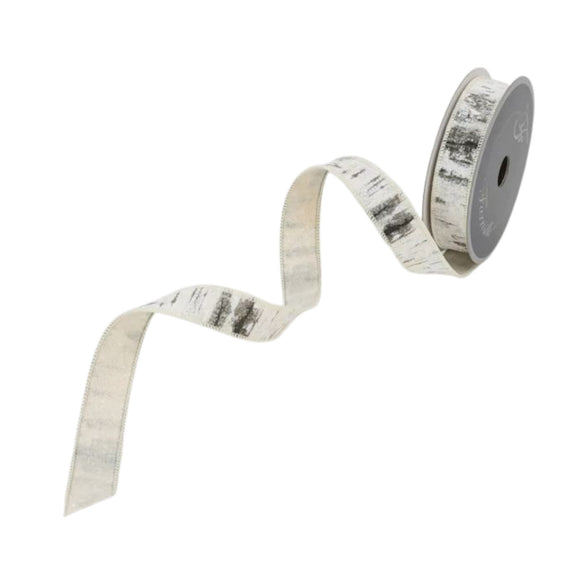 Natural White Birch Ribbon
