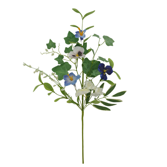 Pansy violet spray