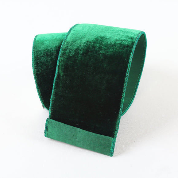 Emerald Velvet Ribbon