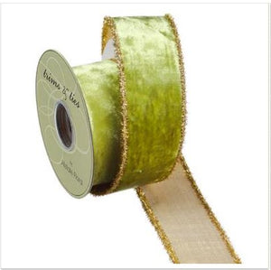 Green and Gold Ribbon