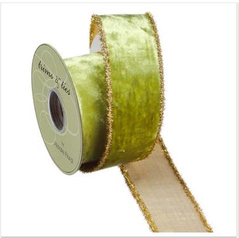 Green and Gold Ribbon