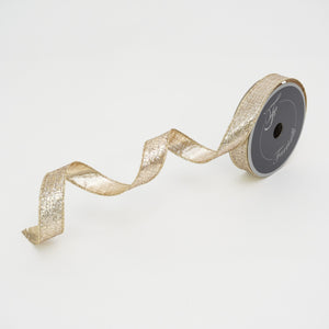 Platinum Graphic Glitter Ribbon