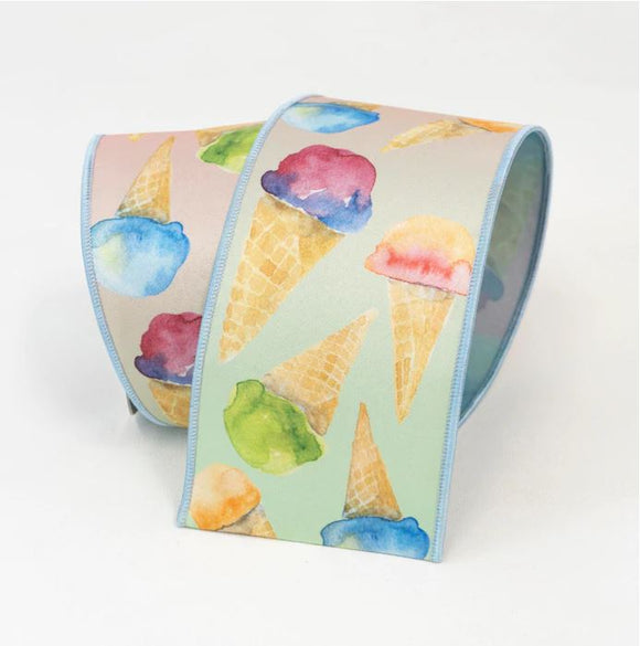 Multi Summer Sherbet Ribbon
